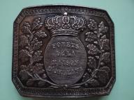 plaque de garde forestier