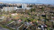 Jardins ouvriers/familiaux de Vénissieux rue de la Garaine
