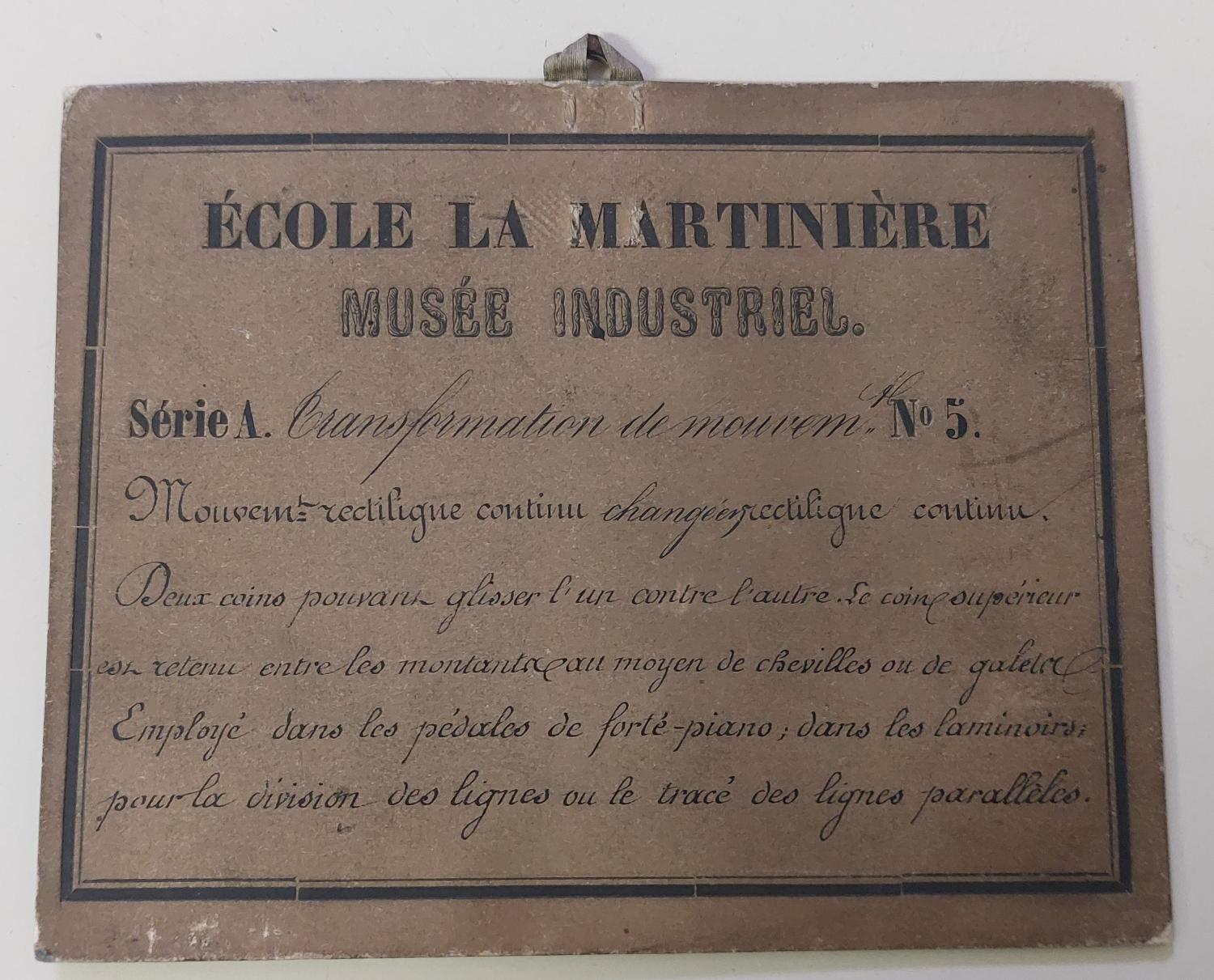 Instrument de démonstration, supports de manipulation et potences incomplets (14)