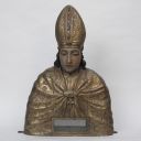Buste-reliquaire de saint Aubrin