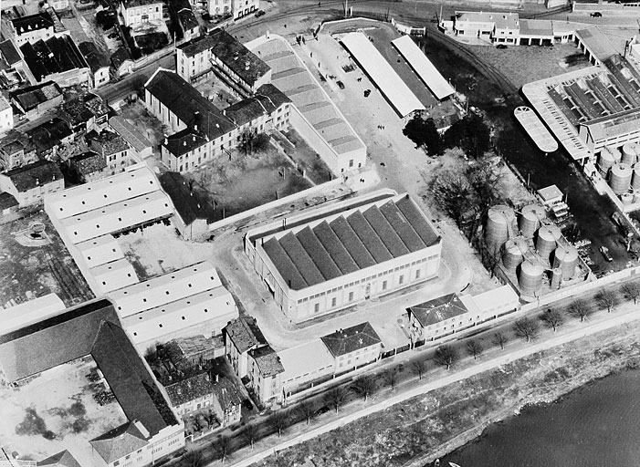 Garage de réparation automobile dit Parc Routier des Ponts & Chaussées du département du Rhône, Parc Routier de la DDE du Rhône