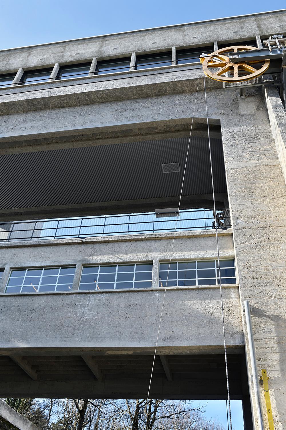 Gare supérieure de téléphérique du Salève