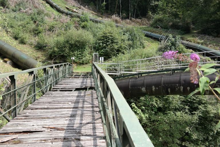 Passerelle EDF de Bioge