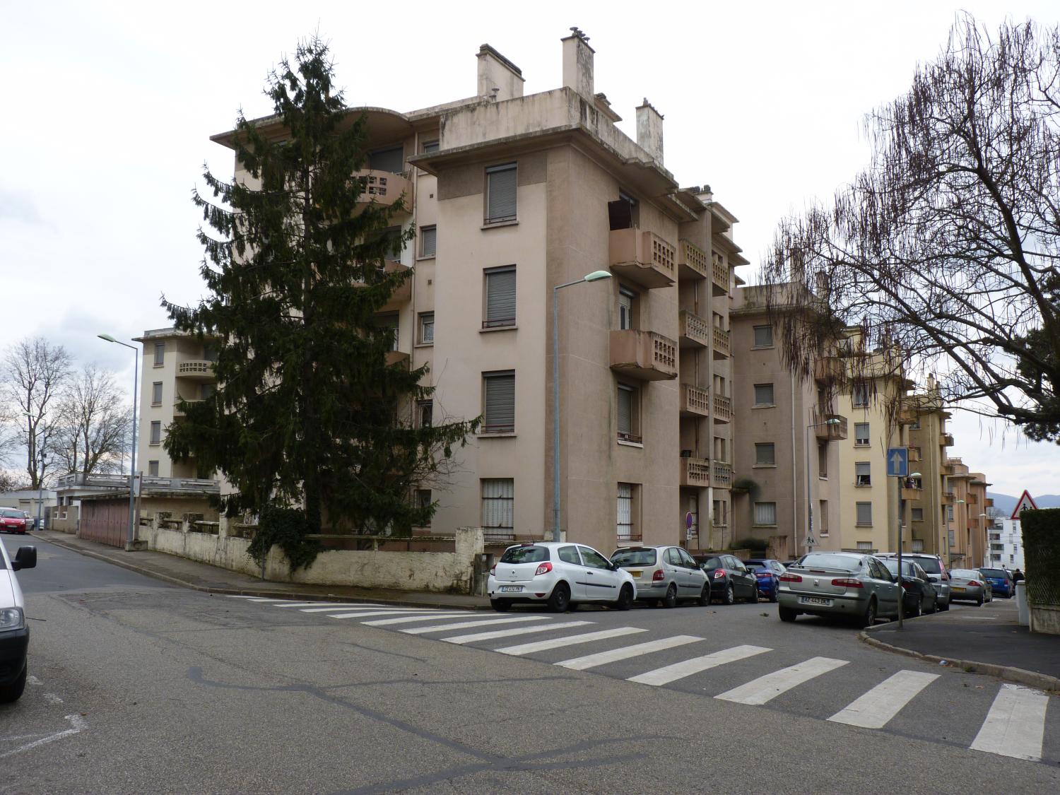 Cité HBM Montessuy Caluire-et-Cuire démolie en 2015