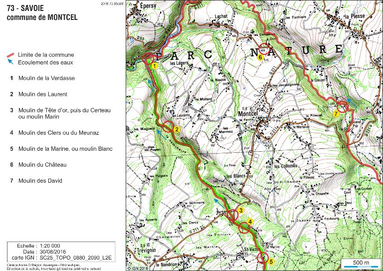 Présentation de la commune de Montcel