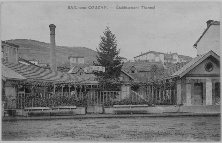 Etablissement thermal de la Société Générale des eaux minérales de Couzan