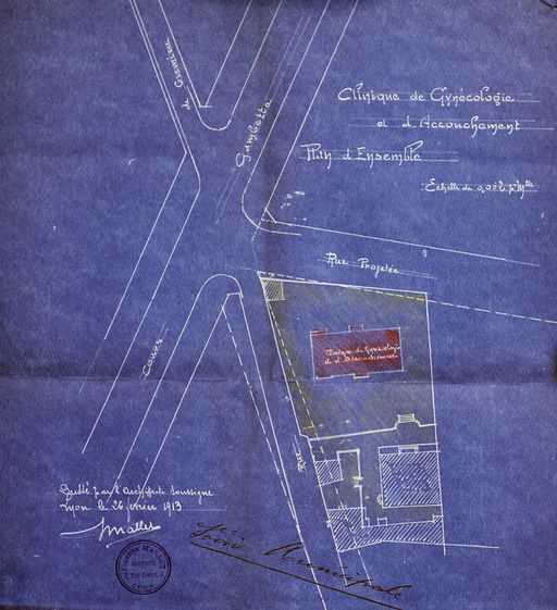 Etablissement médical Clinique gynécologique et d'accouchement du docteur Violet, actuellement foyer arménien de jeunes filles Saint-Grégoire