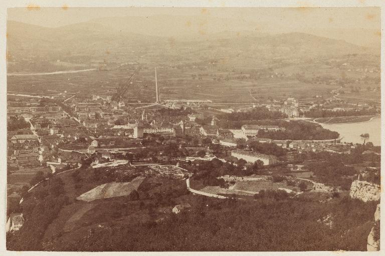 Annecy ca. 1885, E. Bovier. AD Haute-Savoie 52 Fi 3