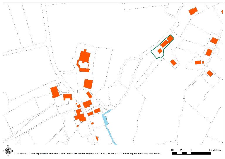 Moulins de Dhéré actuellement maison d'habitation et chenil
