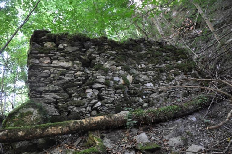 Moulin à farine des Pierres actuellement vestiges