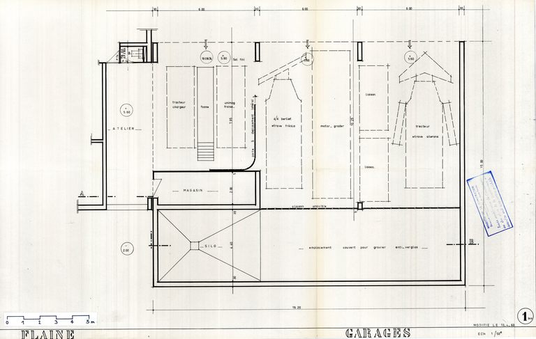 Garage, atelier, immeuble de bureaux