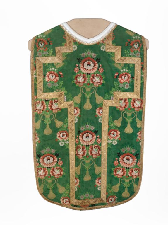 chasuble : ornement vert