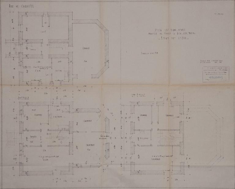 Maison, dite villa du Châtelard, puis bâtiment administratif d'entreprise et logement, dit villa Les Eaux-Vives, puis établissement administratif communal et logement, puis maison, dite villa des Eaux Vives, actuellement maison