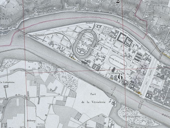 Secteur urbain dit Presqu'île Perrache, puis Derrière les voûtes