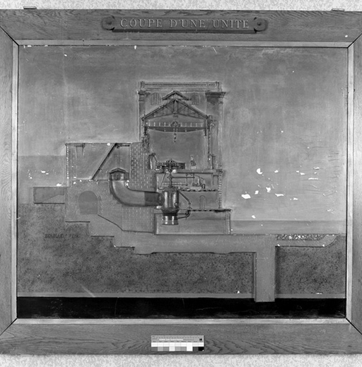 Centrale hydroélectrique de Cusset et centrale thermique, actuellement EDF