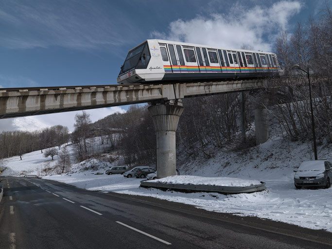 Station de sports d'hiver Arc 1600 - Pierre Blanche