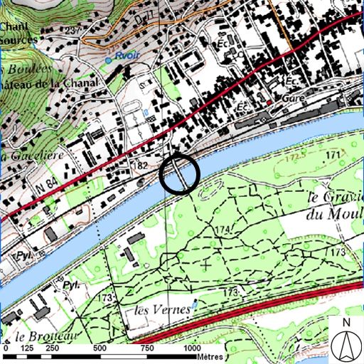 Pont routier de l'Île