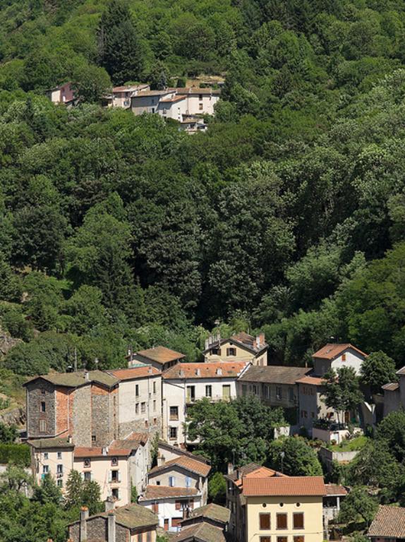 Pentes de la commune de Thiers