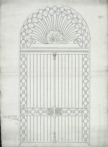 Fermeture de baie (grille de porte)