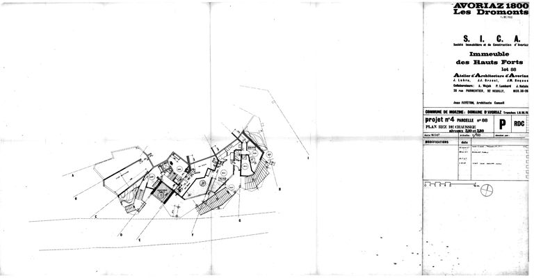 Immeuble dit résidence les Hauts-Forts