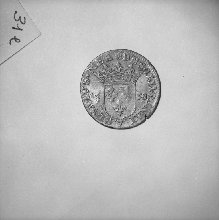 monnaies (3) (douzième d'écu, contrefaçon) (87 à 89), d'Anne Marie Louise d'Orléans, duchesse de Montpensier, princesse souveraine de Dombes, dite la Grande Mademoiselle