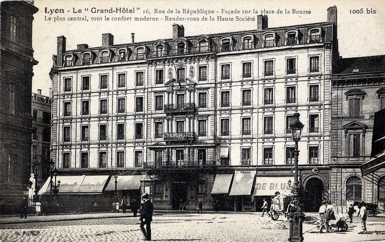 Hôtel de voyageurs dit Le Grand Hôtel de Lyon