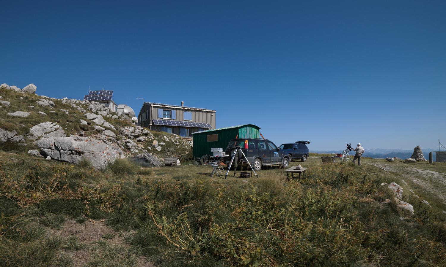 Refuge de l'observatoire du mont Chiran