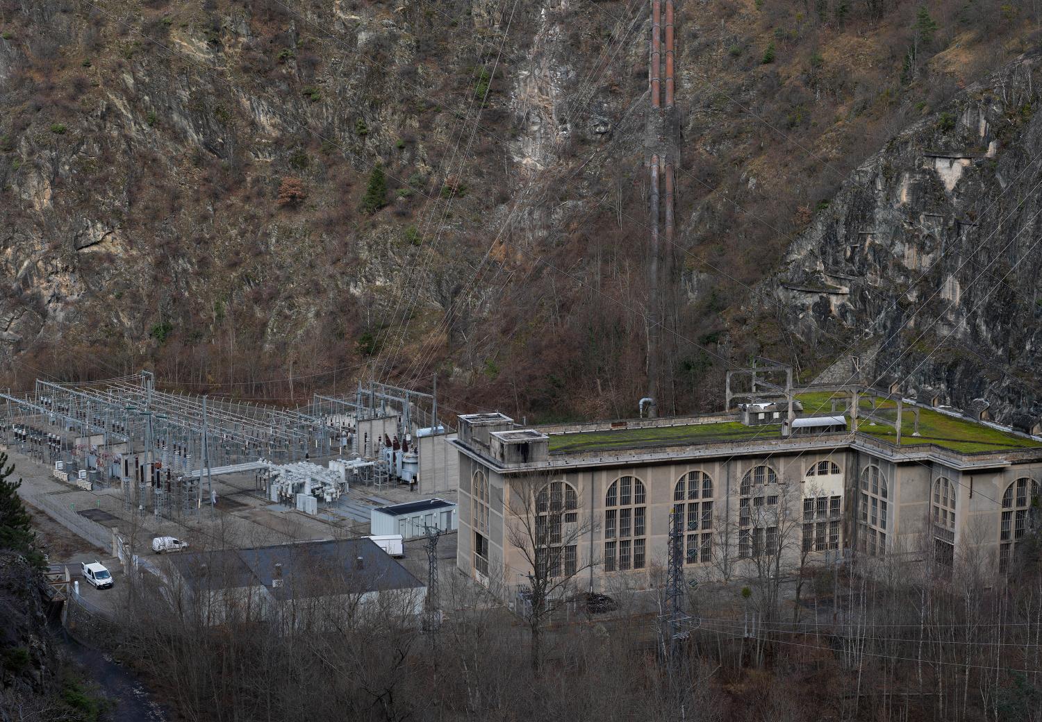 Centrale hydroélectrique de Saint-Guillerme et barrage du Chambon