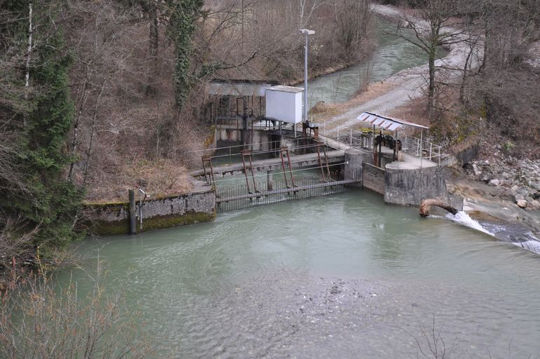 Moulin des Illettes dit Moulin du pont de Brogny actuellement Minoterie Cléchet