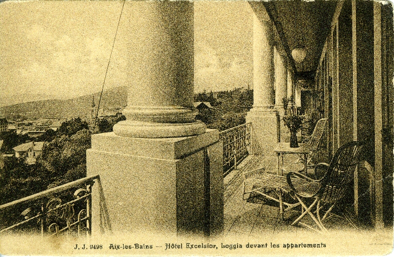 Hôtel de voyageurs, Hôtel Excelsior, actuellement immeuble, dit Résidence Beauregard