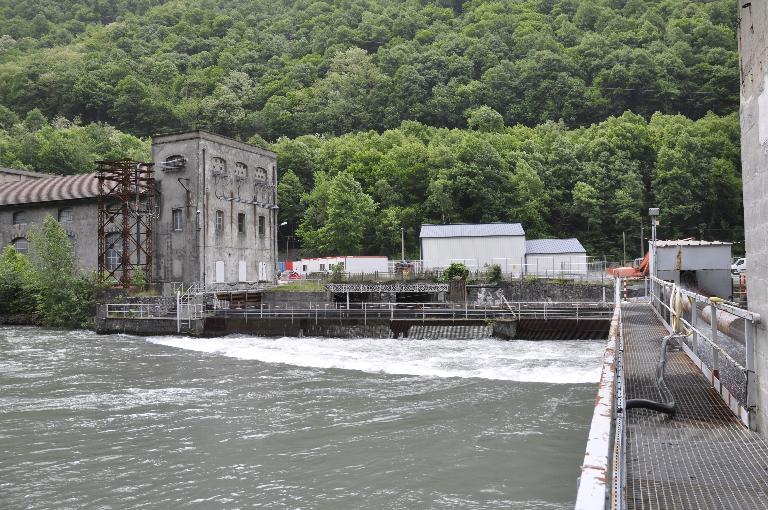 centrale et barrage des Clavaux, basse-vallée de la Romanche