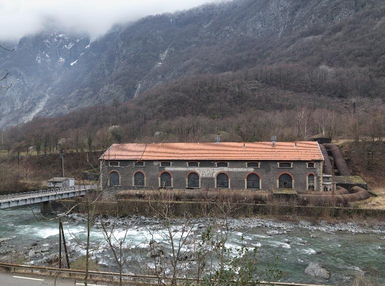 centrale et barrage des Roberts, basse vallée de la Romanche