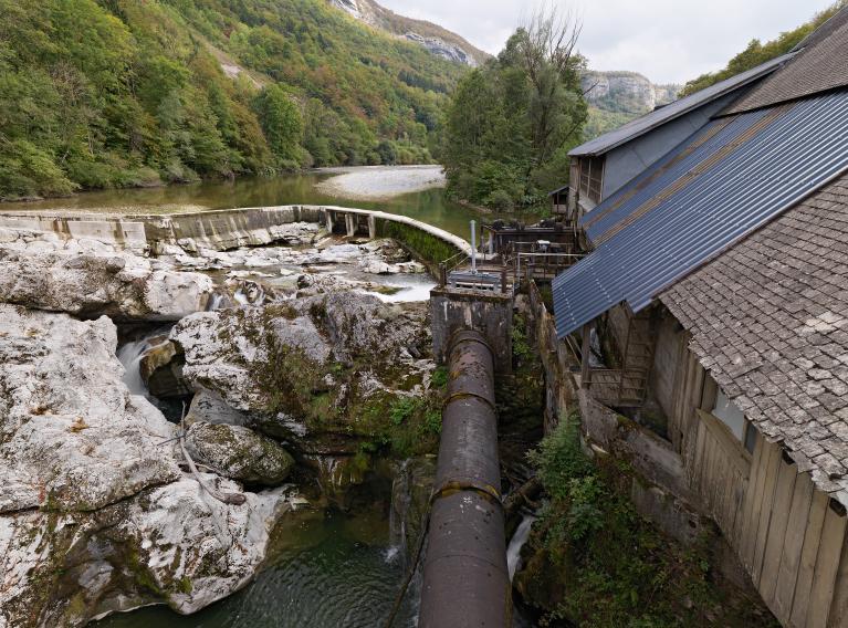 scierie puis scierie, moulin, battoir à chanvre, actuellement scierie et micro-centrale hydroélectrique