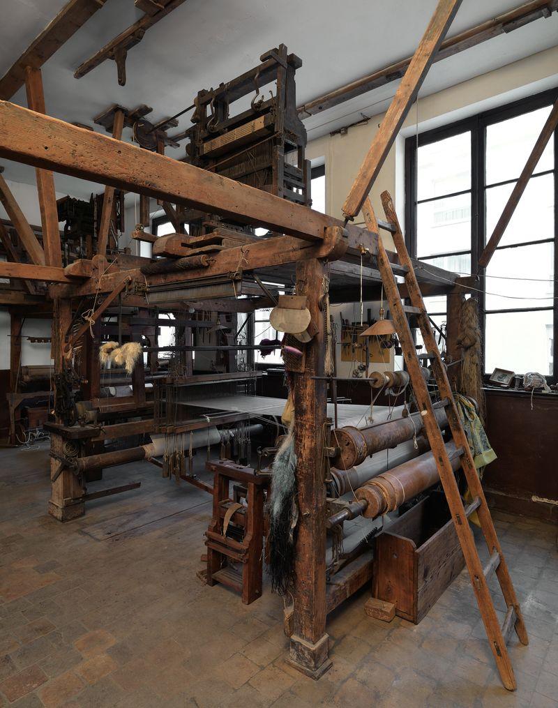Tissage dit atelier de Georges Mattelon