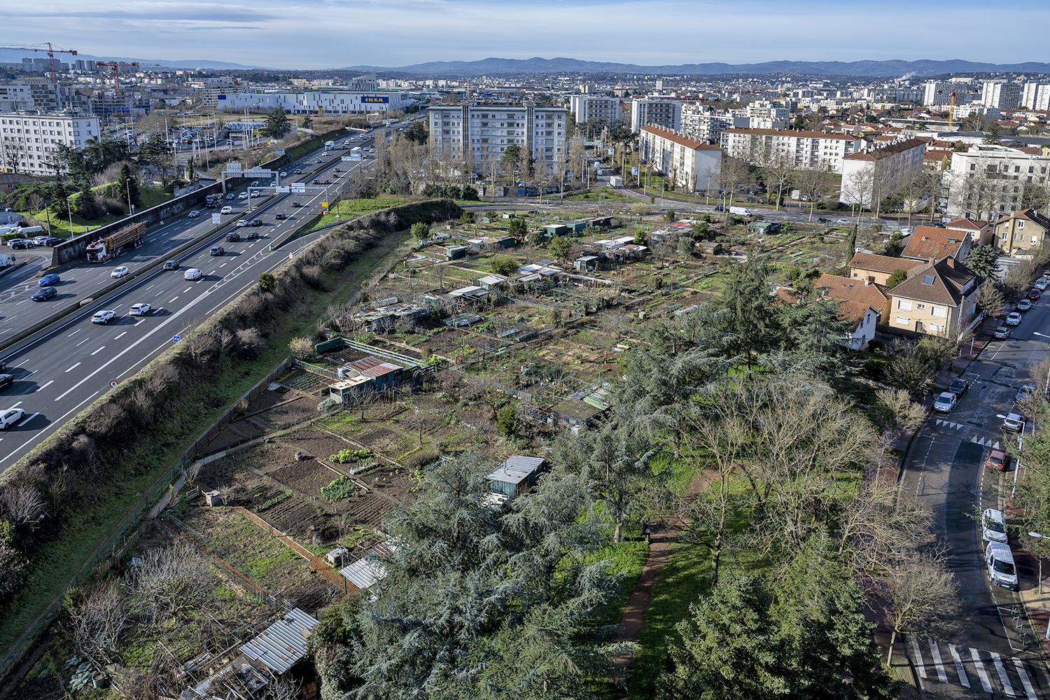 jardins ouvriers de Bron