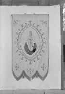 bannière de procession : Immaculée Conception