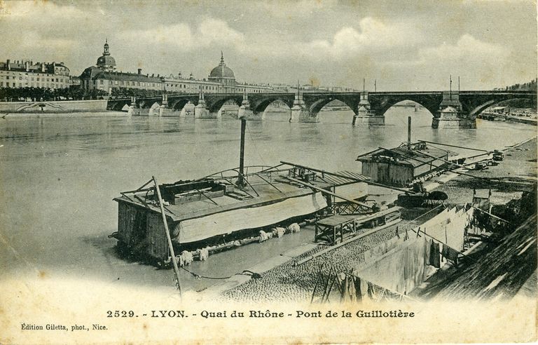 Deuxième pont de la Guillotière (détruit)