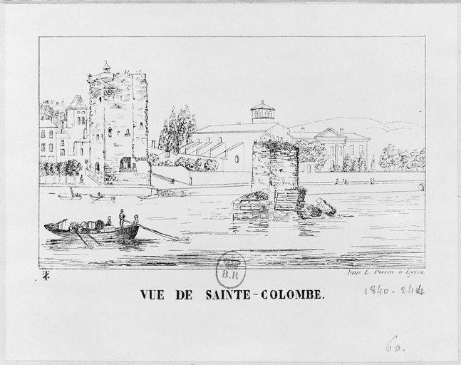 Pont de Vienne (détruit, vestiges)