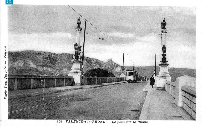 Pont routier de Valence (détruit)