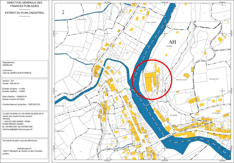 Moulinage, filature tissage Rocheberg et Fougeirol actuellement logement