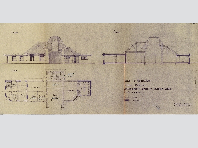 Club-house, dit pavillon Bruno Grosse