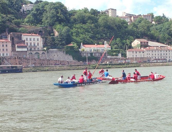 Voie navigable la Saône