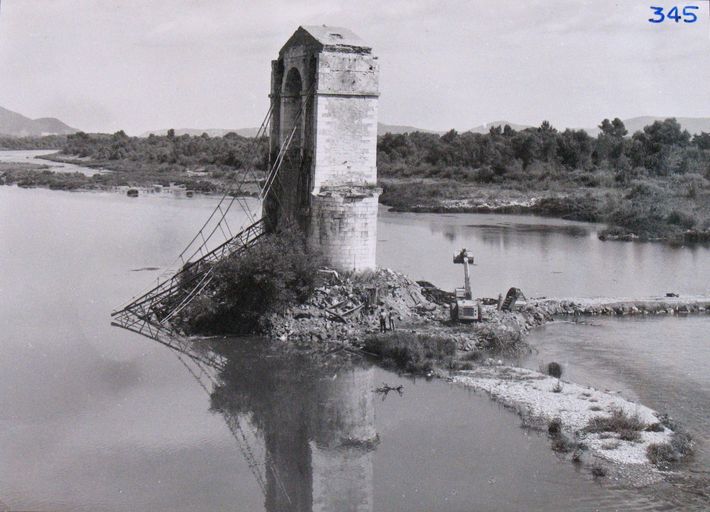 Ancien pont de Bourg-Saint-Andéol (détruit)