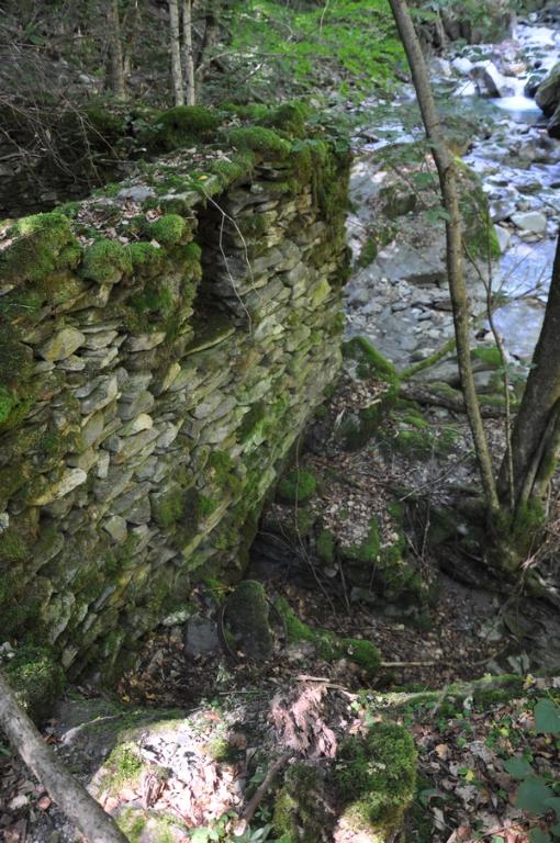 Moulin à farine des Pierres actuellement vestiges