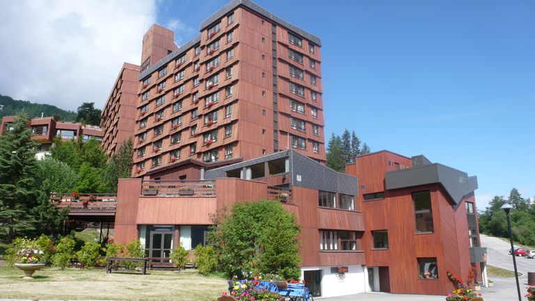 Centre de loisirs Azurèva : bâtiment des chambres