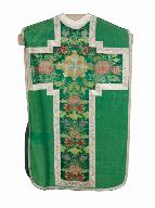 chasuble, étole, manipule : ornement vert