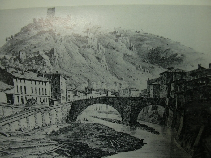 Pont Saint-Martin dit traversée pietonne de la Gère