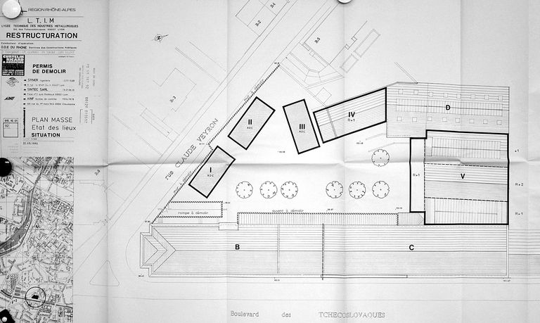 Ecole de métiers des industries métallurgiques et atelier-école, puis lycée technique des industries métallurgiques et lycée d'enseignement professionnel, actuellement lycée Hector-Guimard - Lycée des Métiers, Transformations des matériaux