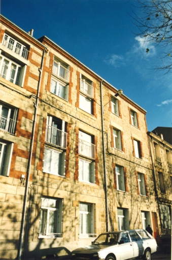 Les immeubles du centre de Saint-Etienne