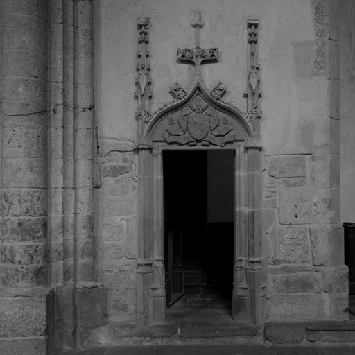 Ensemble du décor de la chapelle de Jean Robertet (chapelle 9)